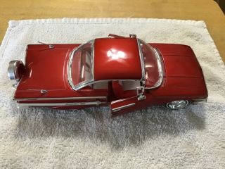 Jada Toys 1:24 Scale 1960 Chevrolet Impala Red Die Cast Car No.  50150 - 3