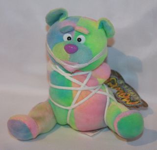 Meanies " Tied The Bear " Series 3 Beanie Plush With Tag