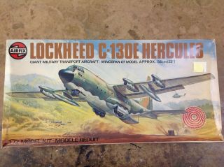Khs - 1/72 Airfix Model Kit 9001 Lockheed C - 130e Hercules - Missing Instructions