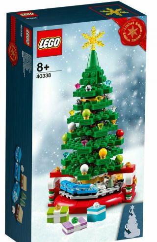 Lego 2019 Limited Edition Christmas Tree Vip Exclusive Set 40338 Nib/sealed