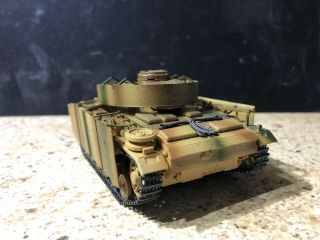 Used/Built/Painted - TAMIYA German Panzerkampfwagen III Ausf.  N 1/48 Scale 3