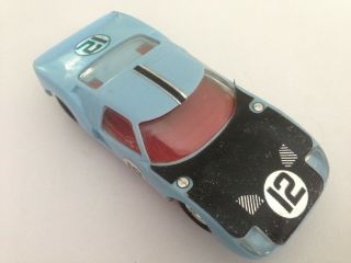1/32 Scalextric C/77 Ford Gt Slot Car Very Good Vintage Completeb