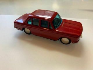 1960s Rasant W German Red Bmw 2000 Ho Slot Car
