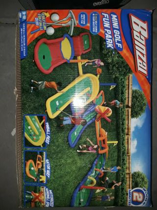 Banzai Mini Golf Adventure Park Inflatable Playset