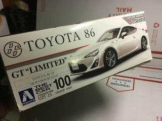 Aoshima 1/24 Toyota 86 GT Limited Japan Made 3