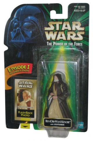 Star Wars Power Of The Force Ben Obi Wan Kenobi Flashback Photo Figure