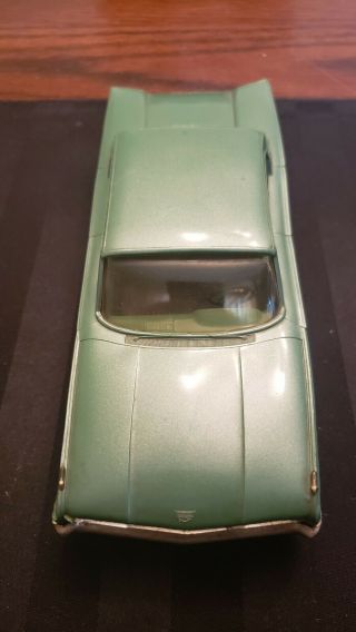 Vintage AMT Dealer Promo Model Car 1960 Ford Galaxie Green 4 Door 2