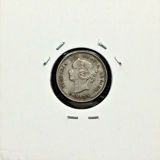 1900 CANADA 5 CENTS COIN 