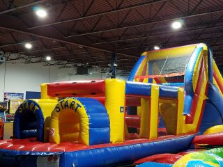 Commercial Inflatable Obstacle Course/ Bounce House/ Wet Or Dry