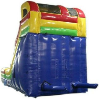17ft High Commercial Inflatable Bounce House Water Slide 3