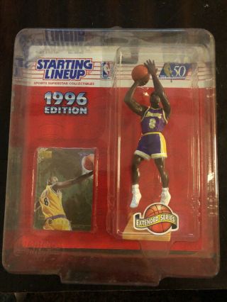 1996 Kobe Bryant Starting Lineup Rookie Ext Edition W/ Plastic Case