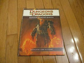 D&d D20 4.  0 4th Ed Dungeon Master 