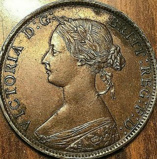 1861 Nova Scotia Large Cent Penny Large 1 Cent Coin - Fantastic Example