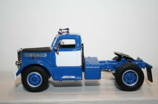 1948 Diamond T Diecast Semi Cab - 1/50 - Blue - - Box - Dinky/matchbox Big Rigg