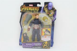 Hasbro Marvel Avengers Infinity War Stone Captain America 6 " Inch Action Figure