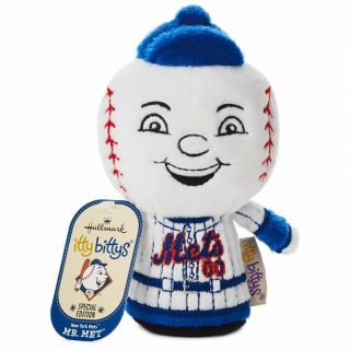 Hallmark Mlb York Mets™ Mascot Mr.  Met™ Itty Bittys® Stuffed Animal
