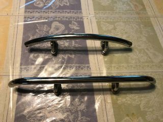 Chrome Front,  Rear Bumpers; For Murray Dip[side,  Other Pedal Cars,  Ex,