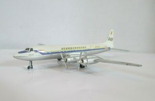 Vintage Tekno Denmark SAS Scandinavian Airlines DC - 7C Passenger Jet Airplane 3