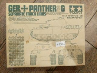 Tamiya 1/35 Scale German Panther Type G Separate Track Links 35171