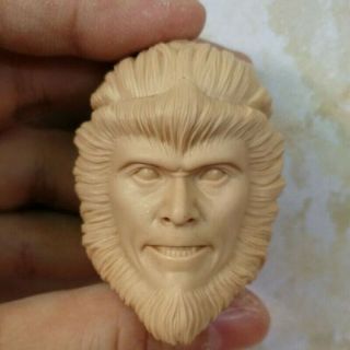 Blank Hot 1/6 Scale A Chinese Odyssey The Monkey King Head Sculpt Unpainted