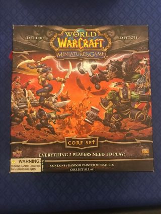 World Of Warcraft Miniatures Game Core Set Deluxe Edition