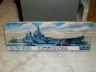 Fujimi 1/700 Scale Us Navy Battleship Iowa