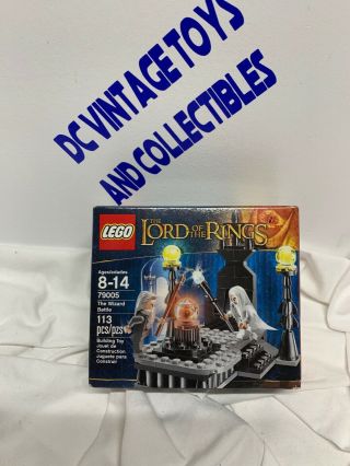 Lego Lord Of The Rings Wizard Battle 79005 Nib Retired