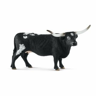 Schleich Farm World Texas Longhorn Cow Animal Figure