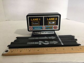 Tyco 440 Lap Counter 2 Lanes Race Track Toy Accessory Model B - 5869