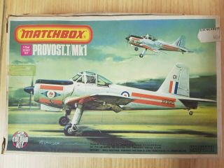 Vintage Matchbox Kit Provost.  T/mk.  I 1/72