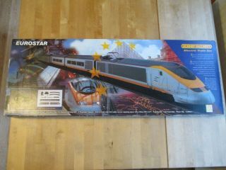 Hornby Oo Gauge Eurostar Electric Train Set (r816)