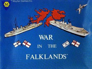 Mayfair Wargame War In The Falklands Box Vg