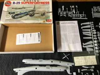 Airfix Boeing B - 29 Superfortress 1/72 Scale Plastic Model Kit Complete 07001