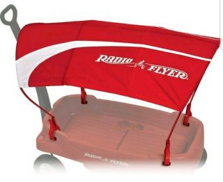 Radio Flyer Uv Protection Canopy - Wagon Accessory,  Red