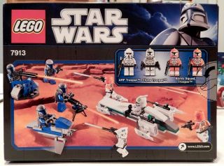 Lego 7913 Clone Trooper Battle Pack Star Wars Clone Wars MISB 2