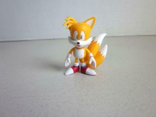 Sonic The Hedgehog 2 " Tails Mini Pvc 2 1/2 " Miniature Figure Sega Jazwares