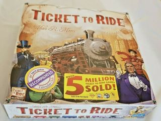 Ticket To Ride Train Adventure Family Board Game