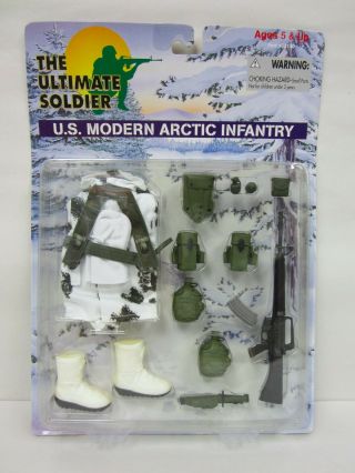 Ultimate Soldier U.  S.  Modern Arctic Infantry 1:6 12 " Accessory Set 21st Century