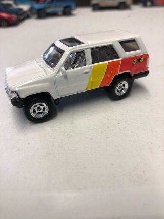 Matchbox 1985 Toyota 4runner Loose Wheel Swap With Rubber Tires