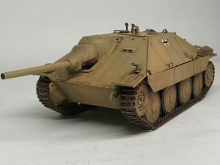 Ww2 German Hetzer,  1/35,  Built & Finished For Display,  Fine,  Airbrushed