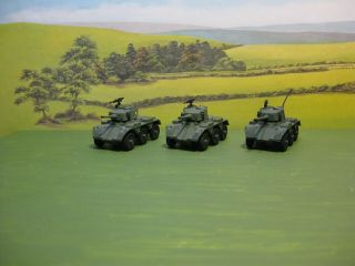 Roco Minitanks: British Saladin Armoured Car Troop.  1:87.