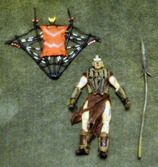 Loose Complete Lord Of The Rings Action Figure Mumakil Rider Pelennor Field
