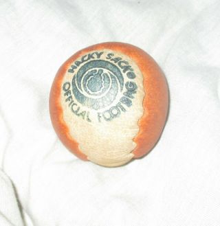 Hacky Sack Official Wham - O Footbag Handmade Pigskin Ball Vintage