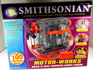 Smithsonian Motor - Build A 4 Cylinder Engine 90803 Ages 8 & Up