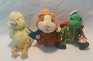 Stocking Stuffer Ty Beanie Babies Complete Set Of 3 Wonder Pets