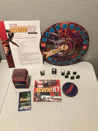 Marvel Deluxe Edition Scene It The DVD Game Trivia Game In Collectors Tin 3