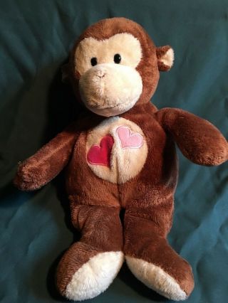 Ty Pluffies Baby Lovesy The Monkey 8 " Beanbag Plush Toy