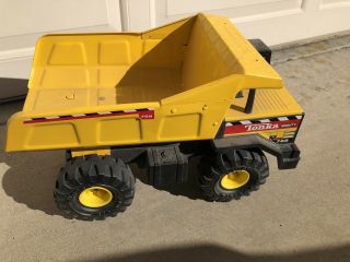 Tonka 768 Mighty Classic Yellow Metal Dump Truck Toy 1999