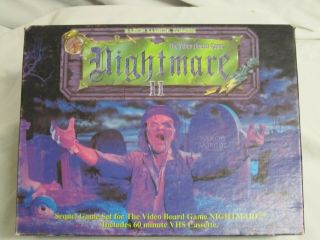 Nightmare 2 Ii Video Board Game Baron Samedi Zombie Chieftain Vhs Board Game