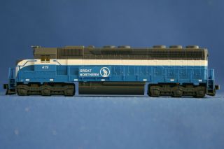 N Scale Kato 176 - 3126 Sd45 Great Northern Big Sky Blue 419 With Decoder